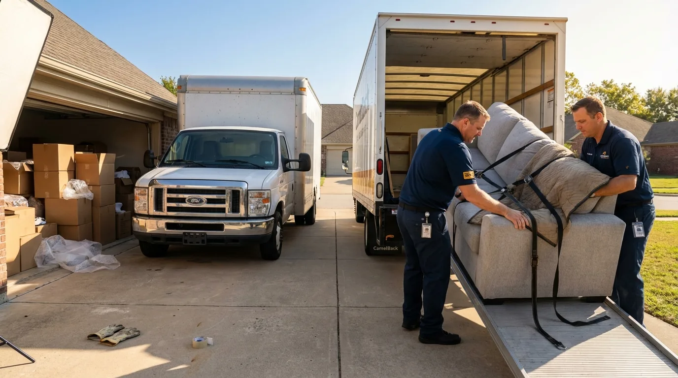 DIY truck vs professional crew comparison in Vidor